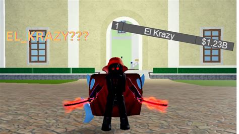 Fighting El Krazy Members On Blox Fruits What Youtube