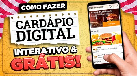 Como Criar um Cardápio Digital e Interativo GRÁTIS Para Whatsapp e