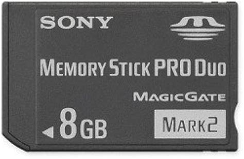 すり SONY MEMORY STICK PRO DUO 8GB らくらくメ pontenova br