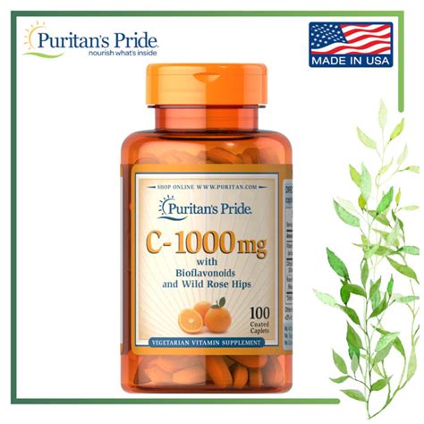 Puritan S Pride Exp Vitamin C Mg With Bioflavonoids