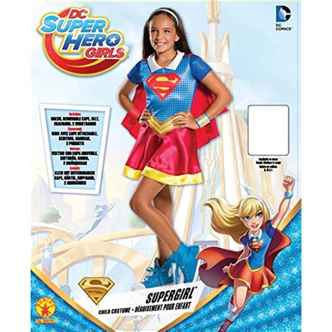 Rubies Supergirl Dc Superhero Girls Costume Large 12 14 Multicolor Ebay