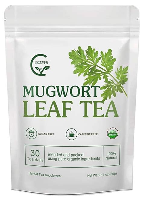 Amazon Organic Mugwort Tea Bags Mugwort Herb Dried Leaves Pure