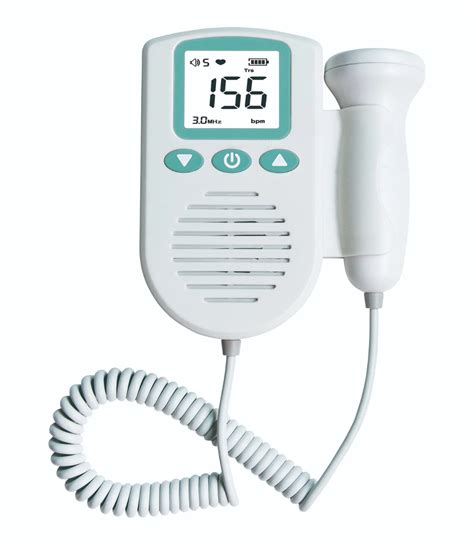 LCD Screen Portable Fetal Doppler Easy To Operate China Fetal Doppler