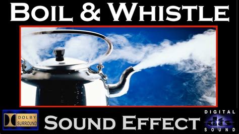 Kettle Boil And Whistle Sound Effect High Res Audio Youtube