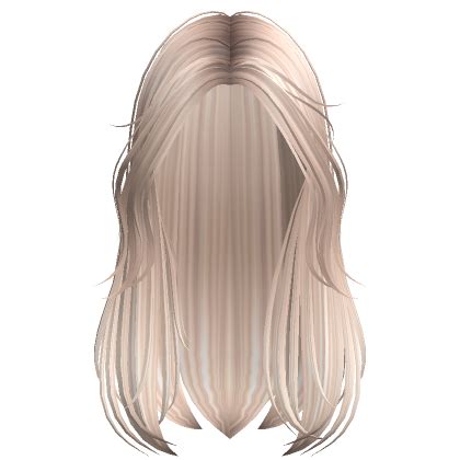 Long Layered Preppy Wispy Hair Platinum Roblox