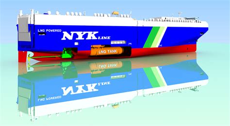 Nyk To Build Second Lng Fueled Pctc Nyk Line