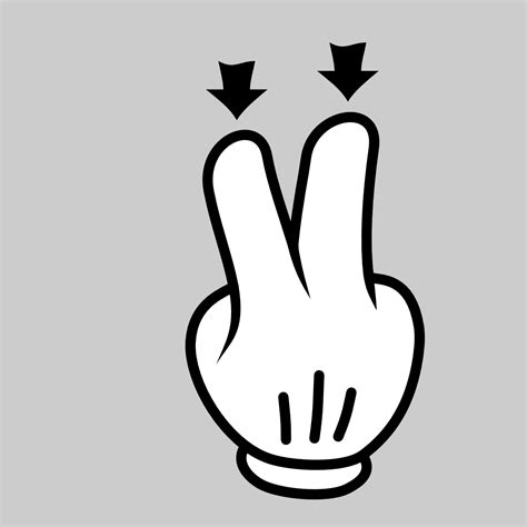 Cartoon Peace Sign Hand - Cliparts.co