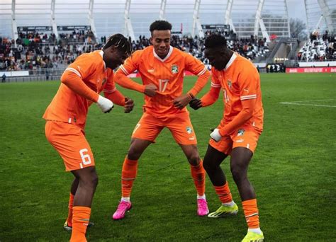 Football Match Amical international la Côte dIvoire tenue en échec