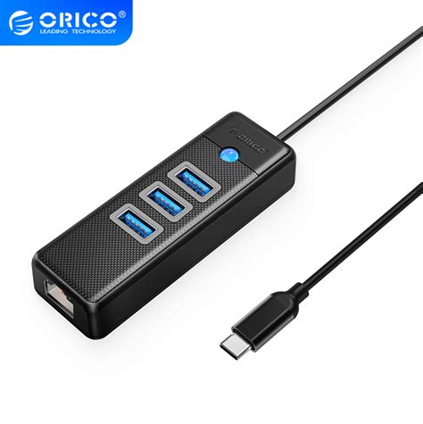 Orico 4 Port Usb3 0 Hub With Gigabit Ethernet Port Orico奥睿科官网