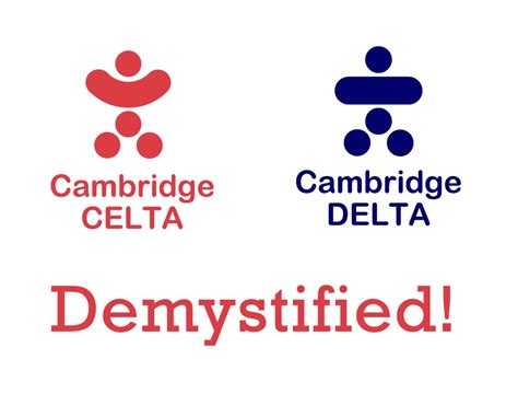 Cambridge Celta And Delta Demystified Ace Tefl