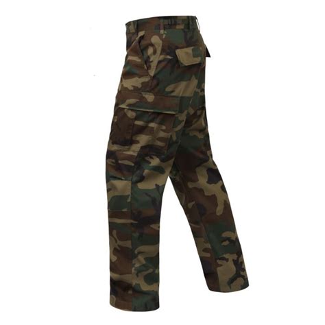 Woodland Camo Tactical Bdu Pants Keep Shooting