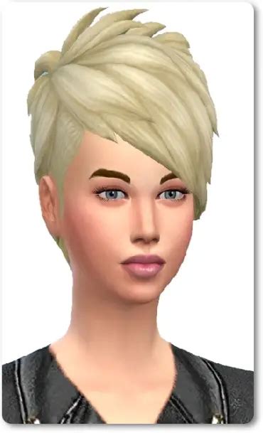 Sims 4 Short Hair With Bangs Cc Kerahobby