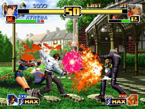 Screenshot Of The King Of Fighters 99 Millennium Battle PlayStation