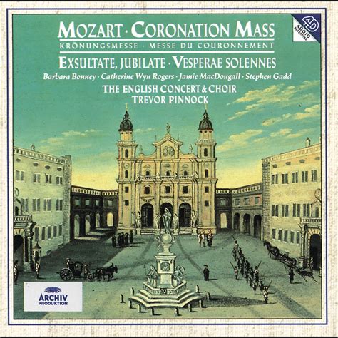 Mozart Mass In C Coronation Exsultate Jubilate Vesperae