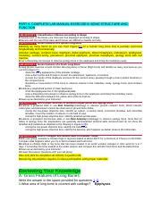 WEEK 5 Docx PART A COMPLETE LAB MANUAL EXERCISE 8 BONE STRUCTURE