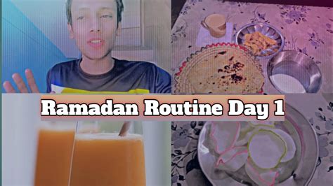 Ramadan Ka Pehla Din First Roza Sehri Se Iftar Routine Vlog