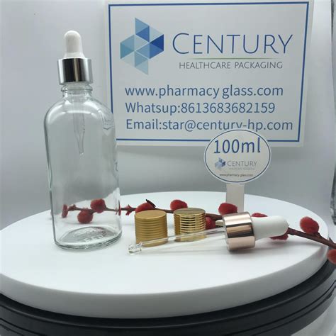 Ml Amber Clear Dropper Glass Bottle Zhengzhou Century Company Ltd