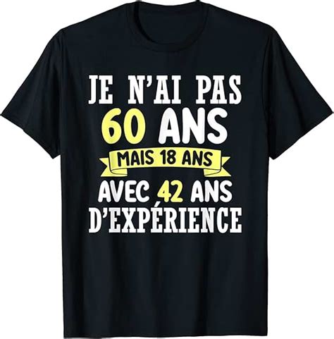 Amazon Fr Cadeau Anniversaire 60 Ans Homme