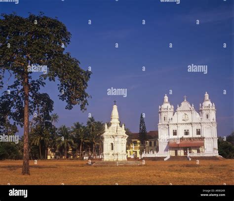 Church Of St Alex Curtorim Goa India Stock Photo Alamy