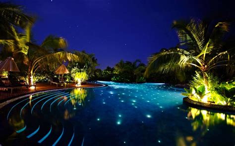 🔥 20 Poolside Night Hd Wallpapers Wallpapersafari