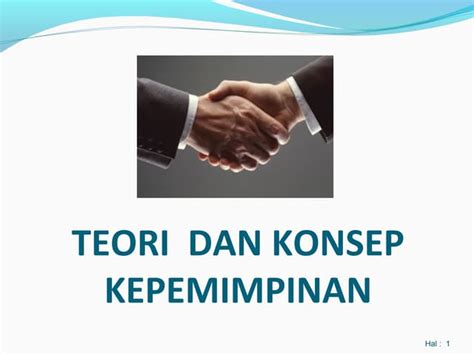 5 Teori Dan Konsep Kepemimpinan With Pdt Chris Hukubun M Th