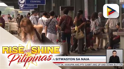 Dotr Bilang Ng Pasahero Sa Naia Ngayong Holy Week Posibleng Umabot Pa