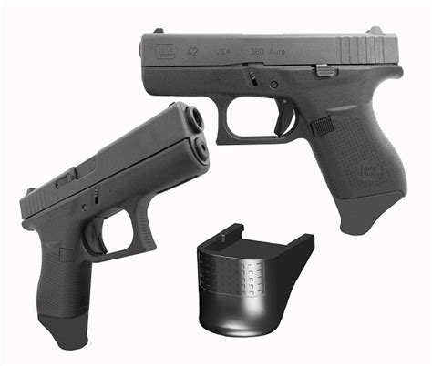 Garrison Grip 875 Inch Grip Extension Fits Glock 42 G42 380