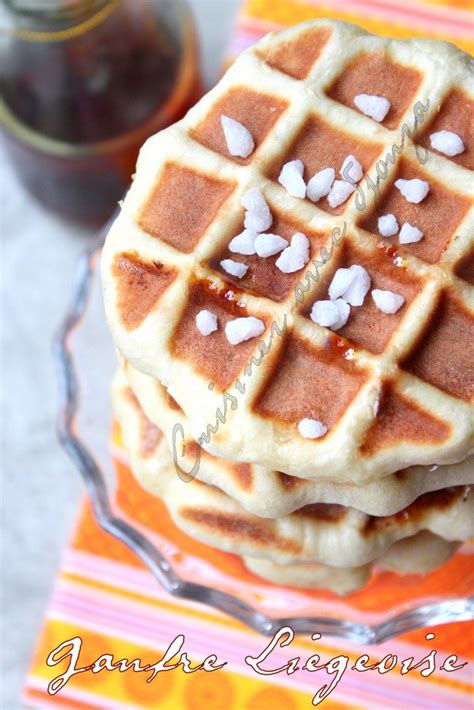 Gaufre Liegeoise Légère Facile • Idées Recettes Faciles Et Rapides La