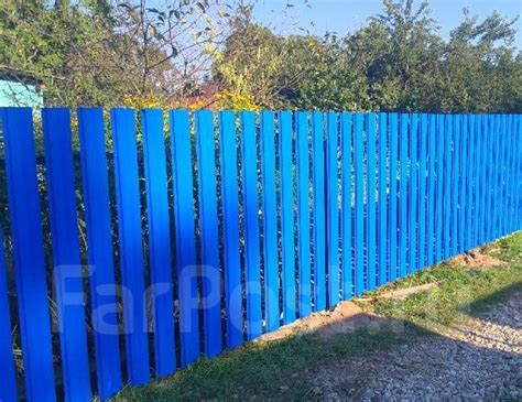 Забор Модуль из евроштакетника высотой 1,75м цена за метр погонный, в ...