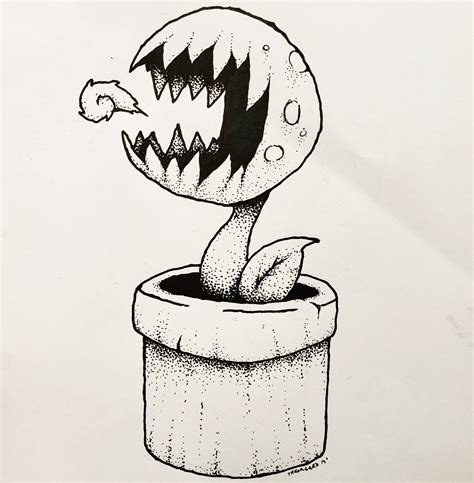 Piranha Plant I Dont Think This Was Requested Just Really Wanted To