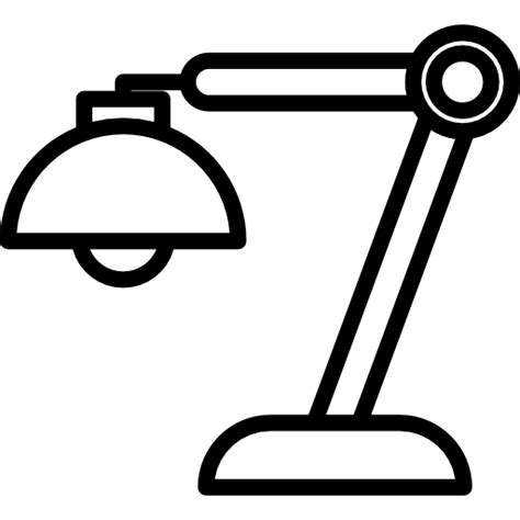 Desk Lamp Special Lineal Icon