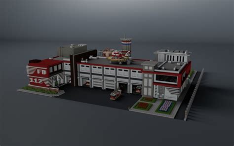 Modern Fire Department Minecraft Map