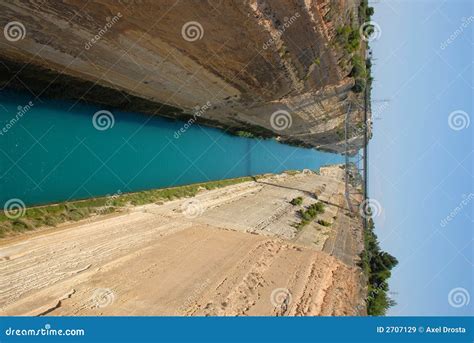 Isthmus Of Corinth Royalty Free Stock Images - Image: 2707129