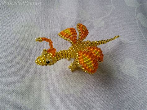 Beaded Dragon By Mybeadedfantasy On Deviantart