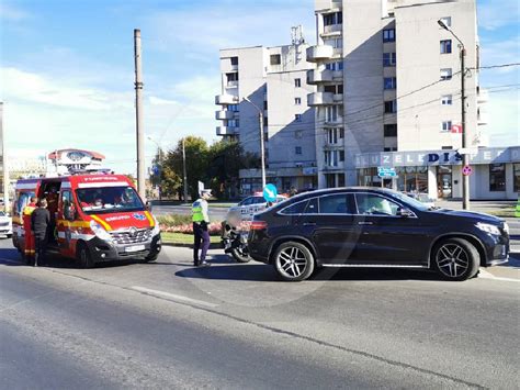 Foto Video Motociclist Lovit De Suv La Urcare Pe Podul Decebal N