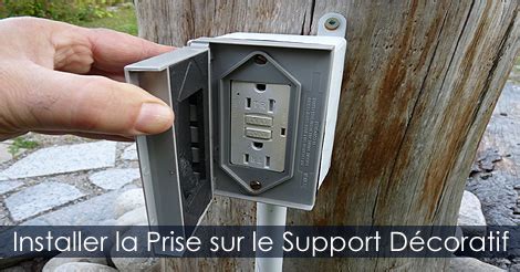 Électricité Extérieure Installer la Prise Électrique Étanche