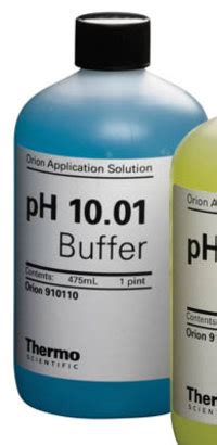 Thermo Scientific Orion PH Buffer Bottles PH 10 01 Buffer Color