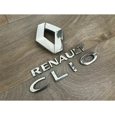 Monogrammes Insignes Logos Badges Embl Mes Sigles Renault Clio