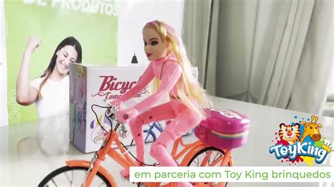 Boneca Articulada Ciclista Toy King Tk 1714 YouTube