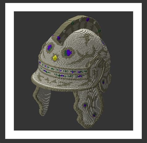 Custom 3d Helmet Minecraft Texture Pack