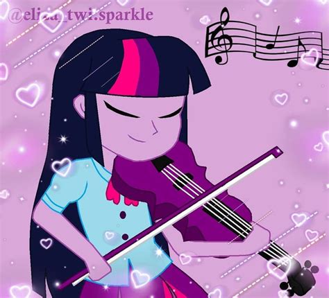 Twilight Sparkle Playing Violin By Twiliysa On Instagram