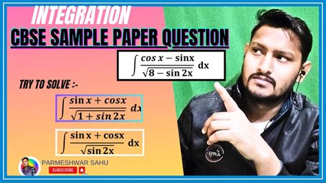 Integral Of Cosx Sinx Root 8 Sin2x ∫ 𝒄𝒐𝒔⁡𝒙−𝐬𝐢𝐧𝐱 √ 𝟖−𝐬𝐢𝐧⁡𝟐𝐱 𝐝x Integrate Cosx Sinx Sqrt 8