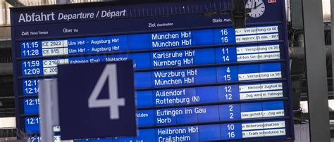 Nicht mehr akzeptabel Deutsche Bahn wird Pünktlichkeitsziel für 2023