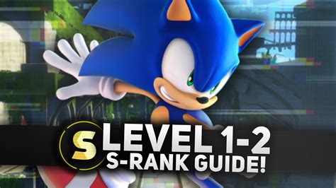 Sonic Frontiers Cyberspace Level 1 2 S Rank Time Guide 4K 60FPS