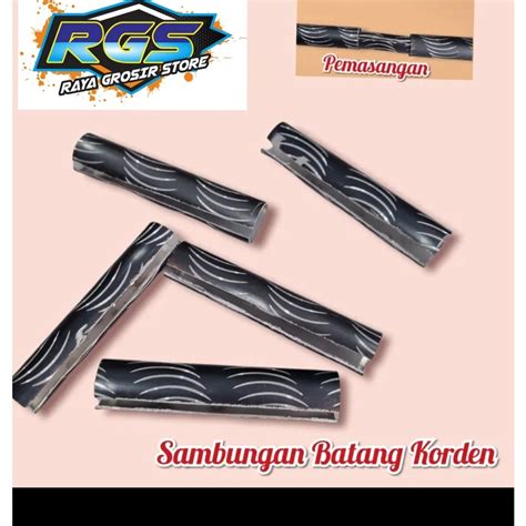 Jual Sambungan Batang Korden Sambung Tiang Gorden Shopee Indonesia