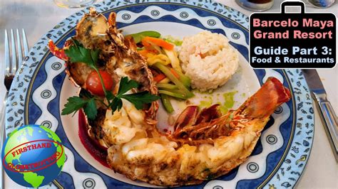 Guide To The Barcelo Maya Grand Resort Part 3 Food Restaurants Buffets And Beach Grills