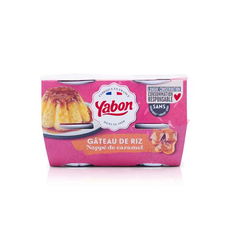 Desserts G Teau Riz Caramel Yabon Les Pots De G Prix Carrefour