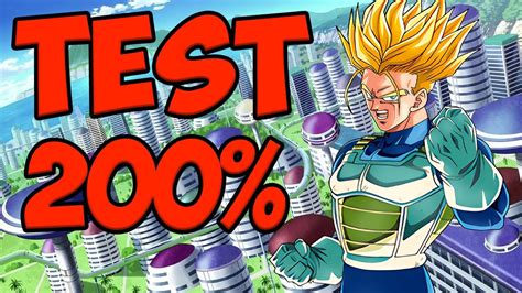 Test Trunks Ssj Ztur Dokkan Battle Youtube