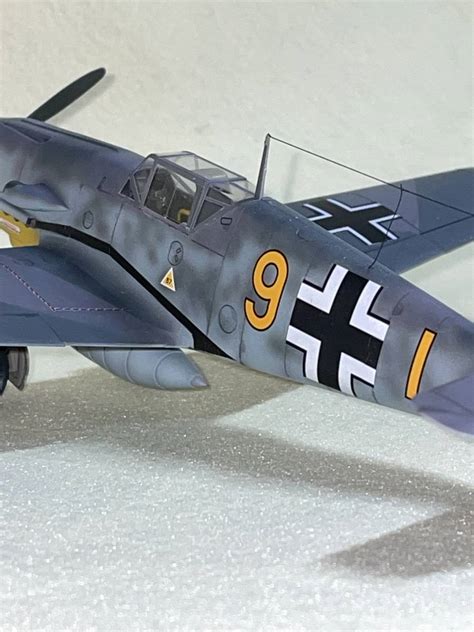 Yahooオークション 148 メッサーシュミットbf109 F 4 プラモデル完