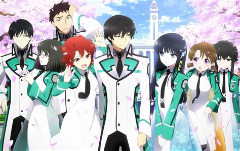 Wallpaper Illustration Anime Girls School Uniform Mahouka Koukou